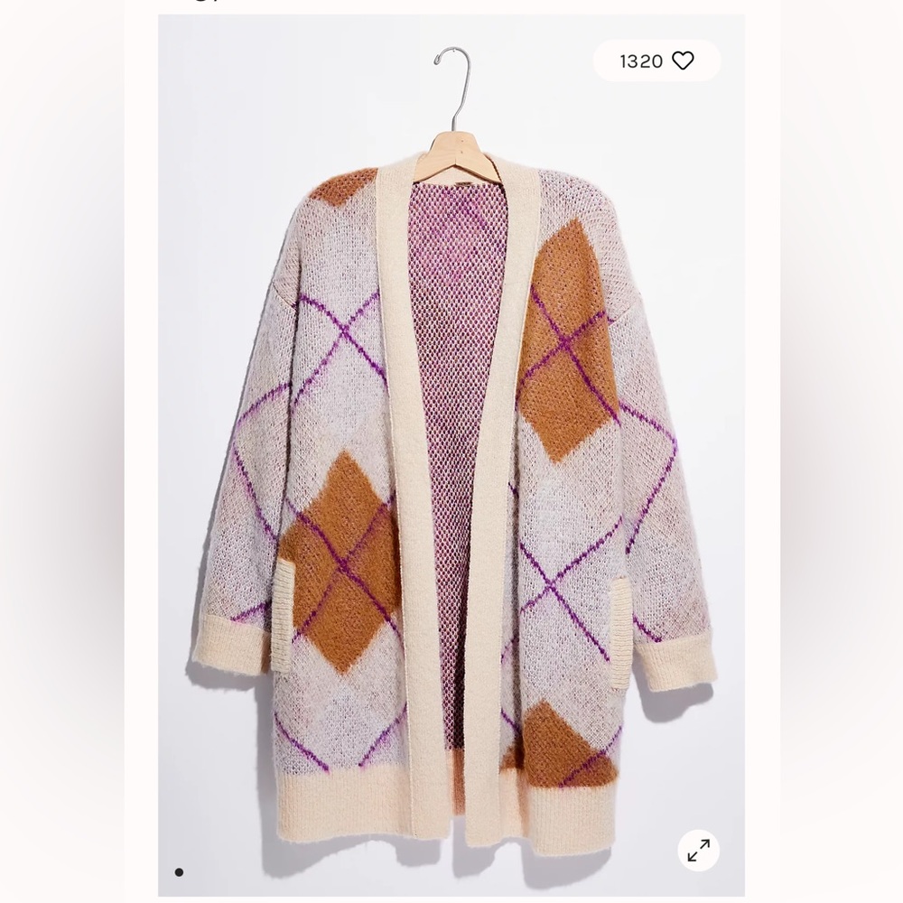 Free People Argyle Avenue Cardigan - M